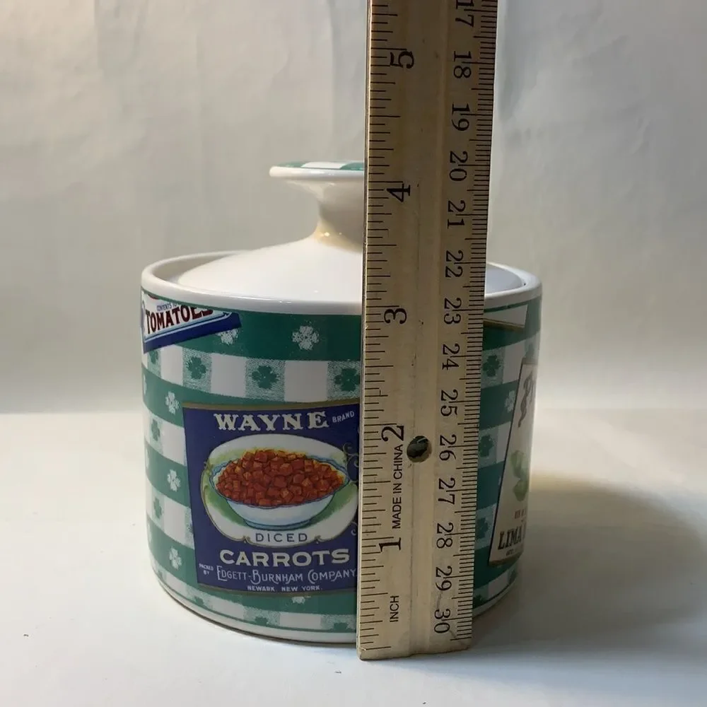 Omnibus By Fitz & Floyd Country Cupboard Canister